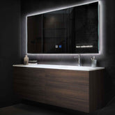 Espejo LED Rectangular | Botones táctiles | Función antivaho | Luz blanca neutra - Reyze Seria Motivated Model 7